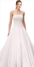 Full Skirted Strapless Bridal Gown | Wedding Dresses