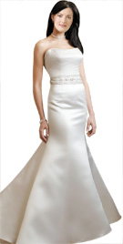 Fish Cut Strapless Bridal Gown | Bridal Gowns 