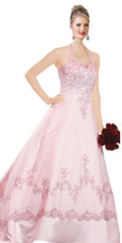 Designing With Floral Pattern Is One Of The Nice Option For Wedding Gowns