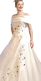 Bridal Gowns - Buy Satin Bridal Ball Gown Online