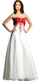Strapless Valentines Day Gowns | Valentines Day Gowns Collection 2010