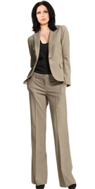 Buy Online One Button Office Pant Suit | Womens Office Pant Suit