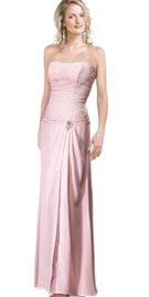Strapless Mother Of The Bride Dress 