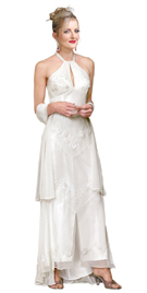 Buy Online Keyhole Designed Mother Of The Bride Dress