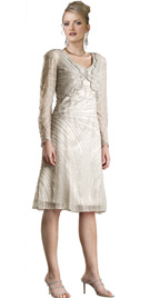Beaded A Line New Year Collection Dress 