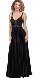 Sheer Straps New Year Collection Gown 