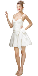 Wear this magical little number in chaste color and make a move for a party