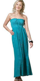 Strapless Sequined Nightdress