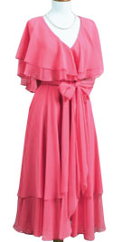 Exclusive Vintage Gown With Ruffles