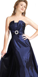 Sumptuous Strapless Floor Length Gown | Winter Collection 2010